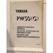 REVUE TECHNIQUE/MANUEL D'UTILISATION YAMAHA PW50 (K)