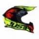 CASQUE JUST1 J12 DOMINATOR RED/NEON LIME TAILLE XL