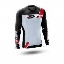 MAILLOT S3 COLLECTION 01 GRIS TAILLE L