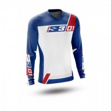 MAILLOT S3 COLLECTION 01 PATRIOT ROUGE/BLEU TAILLE XL