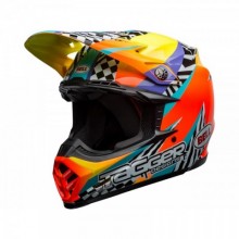 CASQUE BELL MOTO-9 MIPS TAGGER BREAKOUT ORANGE/YELLOW TAILLE XL
