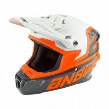 CASQUE ANSWER AR1 VOYD CHARCOAL/GRAY/ORANGE TAILLE L